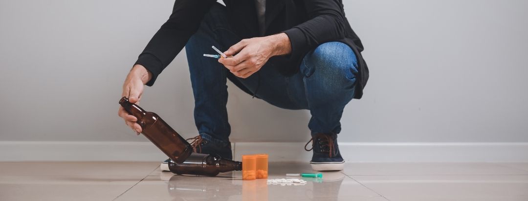 Cómo el abuso de drogas y alcohol afecta a los hombres